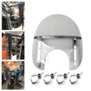 Pára-brisa de garfo abs para honda kawasaki harley suzuki yamaha genérico