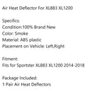 Středový rám vzduchového tepelného deflektoru Trim Accents Shield pro Sportster 14-18 XL 883 1200 Generic