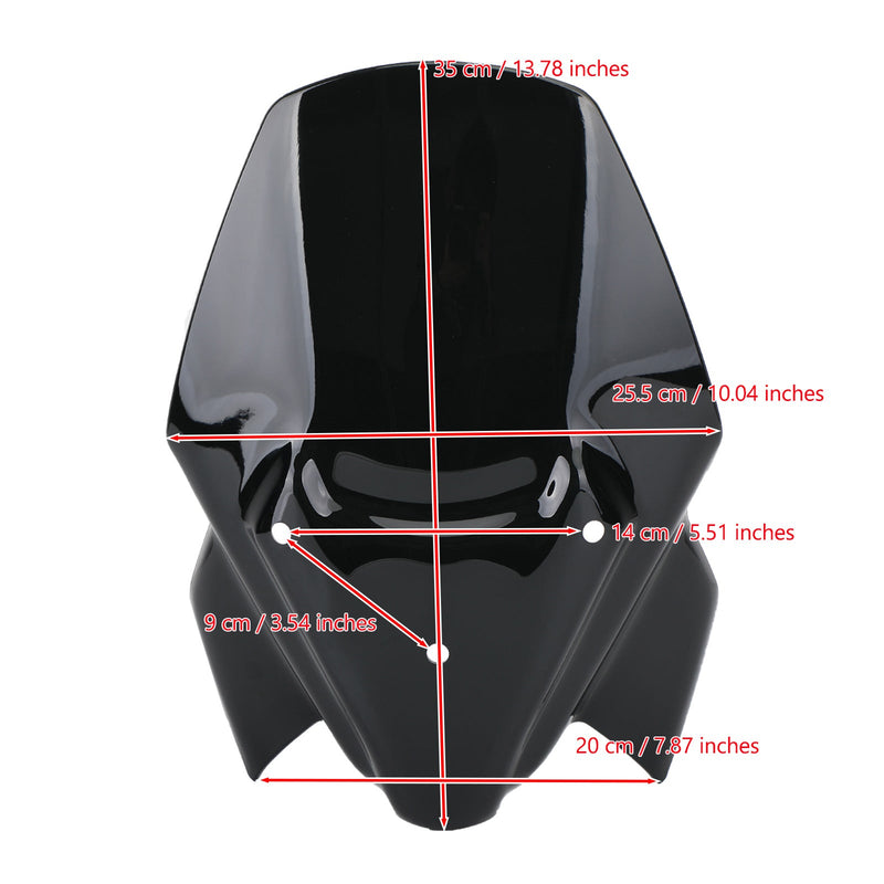 Bmw F900R 2020-2021 ABS Kunststoff Motorrad Windschutzscheibe Windschutzscheibe