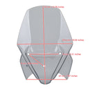 Bmw F900R 2020-2021 ABS plastové přední sklo na motocyklu čelní sklo