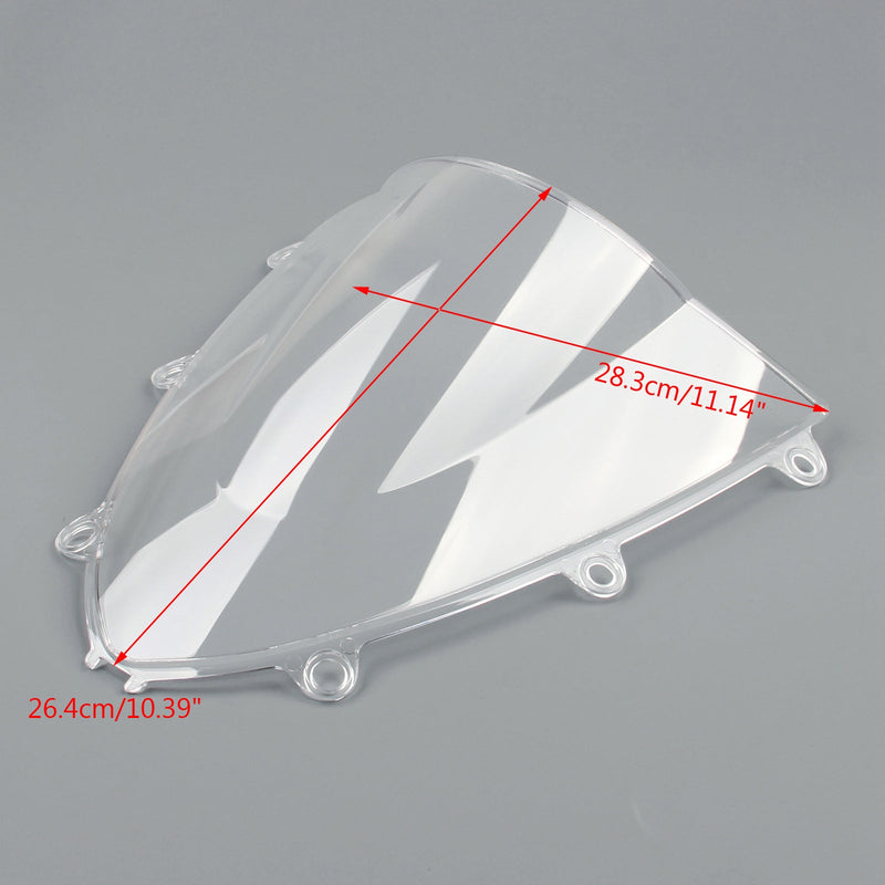 Vindruta dubbelbubbla för Honda CBR 1000RR 2008-2011, 6 färger Generic