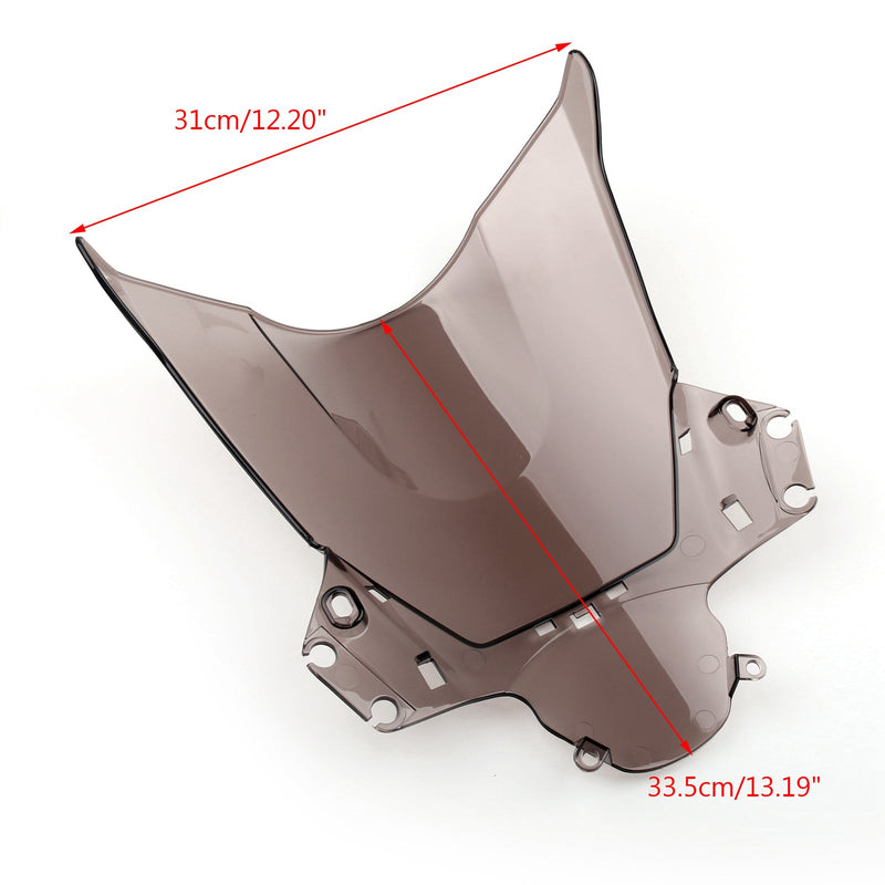 Vindruta dubbelbubbla för Honda CBR250R 2010-2013 MC41 6 färg Generic