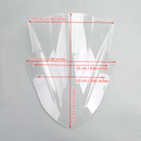 Universal 7/8 '' 22 mm Manillar ABS Plástico Parabrisas de motocicleta Parabrisas genérico