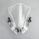 Universal 7/8 '' 22 mm Manillar ABS Plástico Parabrisas de motocicleta Parabrisas genérico