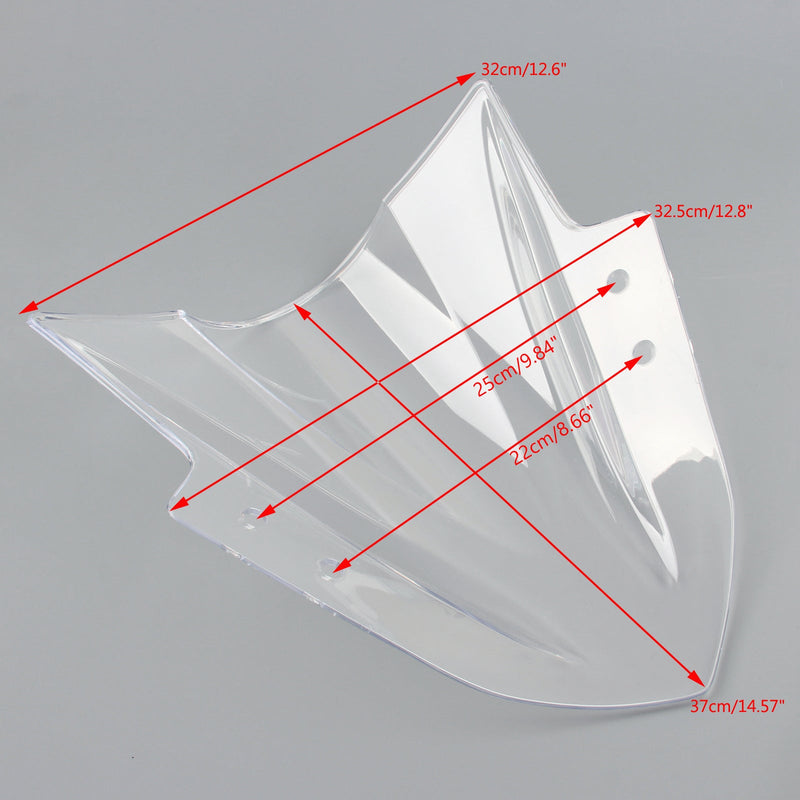 Tuulilasi Double Bubble Kawasaki Ninja 300 EX300 2013-2017 Generic