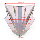 Windschutzscheibe Doppelblase für Kawasaki Ninja 300 EX300 2013-2017 Generic