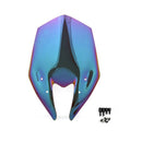 Windschutzscheibe Windschutz Double Bubble für Kawasaki Z800 (2013-2014) 5 Farbe generisch