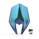 Windschutzscheibe Windschutz Double Bubble für Kawasaki Z800 (2013-2014) 5 Farbe generisch