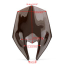 Windschutzscheibe Windschutz Double Bubble für Kawasaki Z800 (2013-2014) 5 Farbe generisch