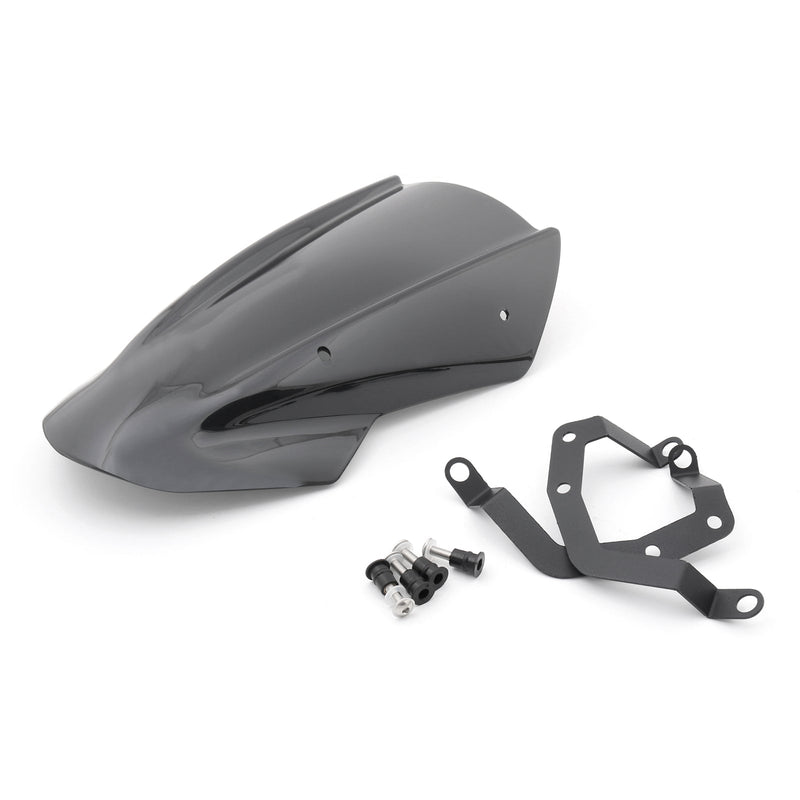 Parabrisas ABS con soporte para Kawasaki Z650 2017 en adelante genérico