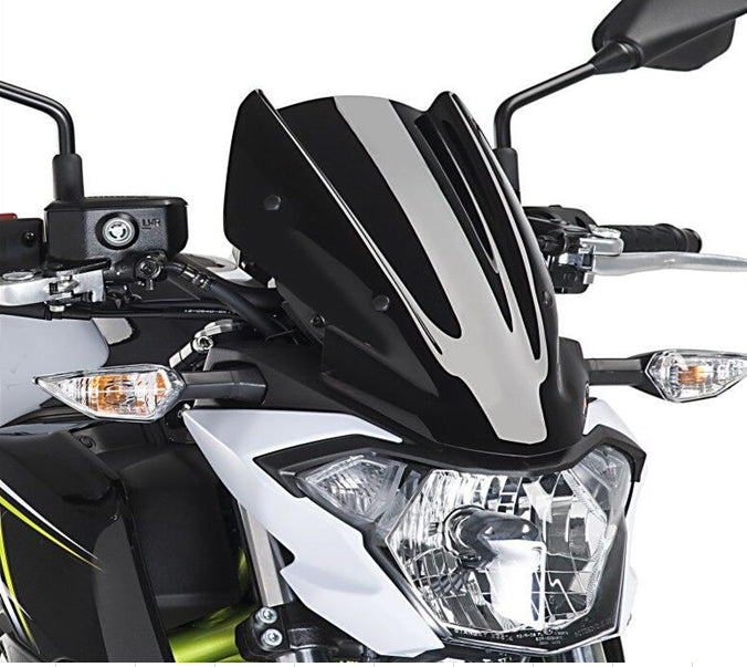 ABS Windschutzscheibe Windschutzscheibe mit Halterung für Kawasaki Z650 2017-up Generic