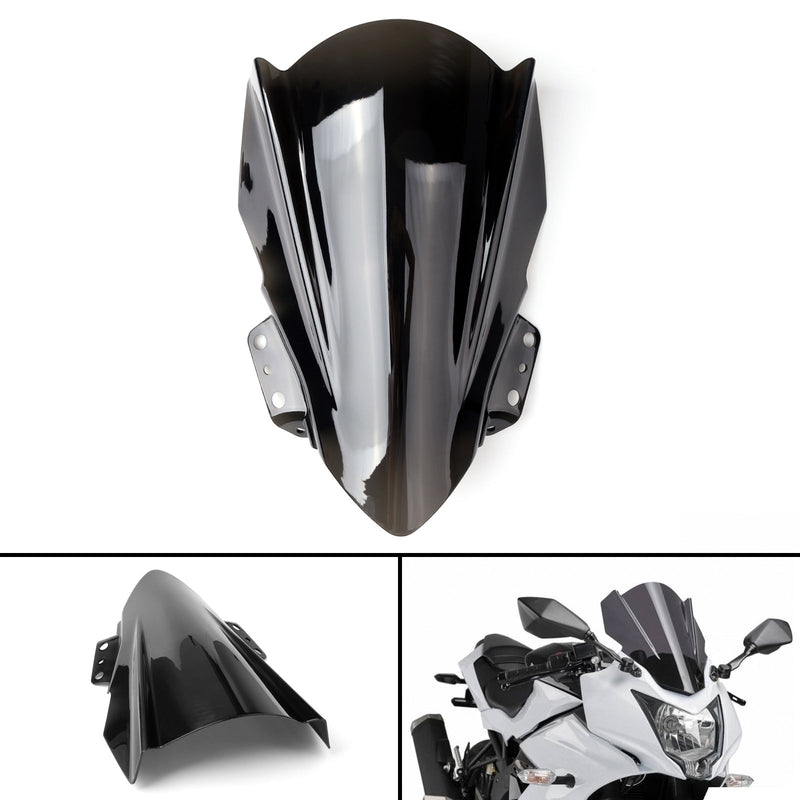 ABS motorsykkel frontrute for Kawasaki Ninja 250SL 2015-2017 Generisk