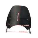 ABS-muovimoottorin tuulilasi tuulilasi malleihin Triumph Bonneville T100 T120 Generic