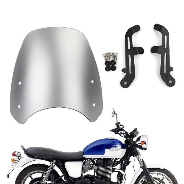 Pára-brisa de motor de plástico ABS para Triumph Bonneville T100 T120 genérico