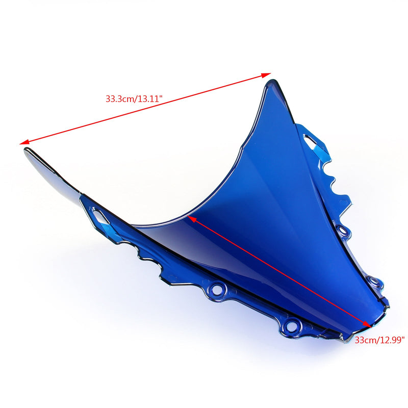 Podwójna bańka przedniej szyby do Yamaha YZF R6 600 (2006-2007) 6 kolorów Generic