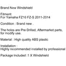 Parabrisas Parabrisas para Yamaha FZ16 FZ 16 FZ-S (11-14) 2011-2014, 3 colores genéricos