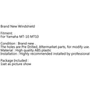 Vindruta Vindruta + fäste dubbelbubbla för Yamaha MT-10 (2016) 3 färg Generic