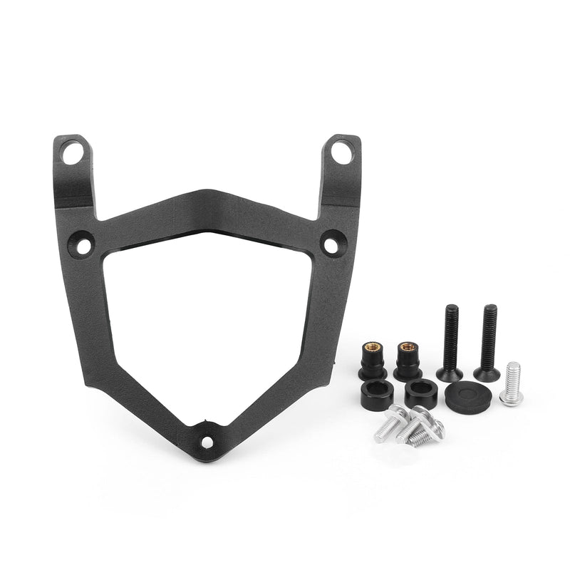 Pára-brisa de motocicleta ABS com suporte para Yamaha MT-03 2016-2019 genérico