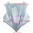 Windschild Windschutzscheibe für Yamaha MT-09 Tracer GT 18-2020 Tracer 9 21-23