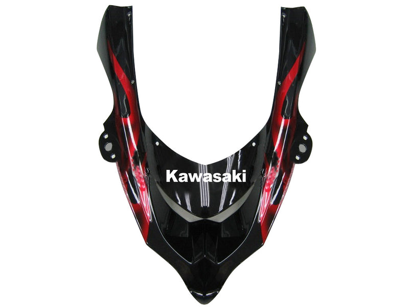 Owiewka 2004-2005 Kawasaki ZX 10R czarno-czerwony płomień Ninja Racing Generic