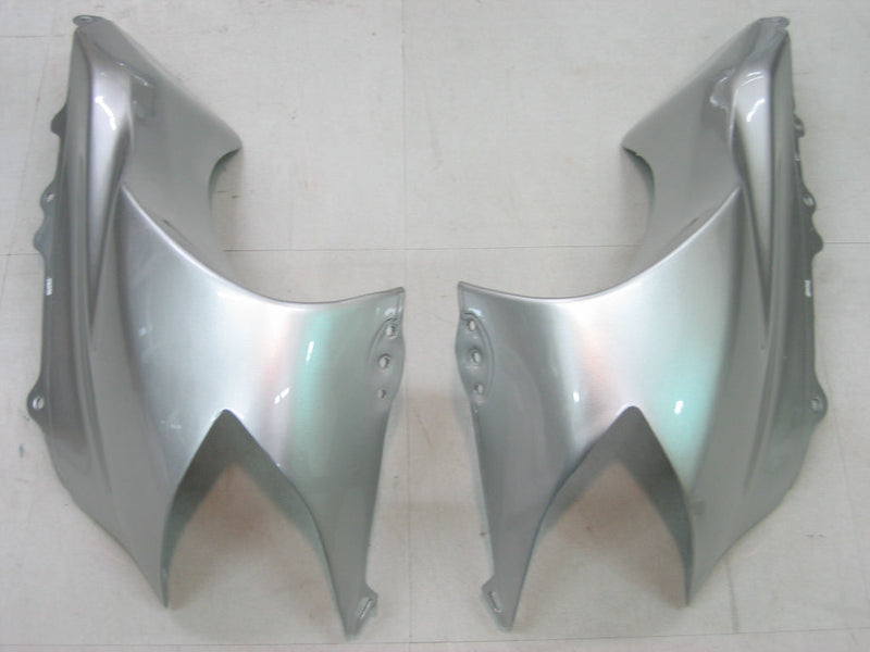 Fairings 2004-2005 Kawasaki ZX 10R Sølv Svart Ninja Racing Generisk