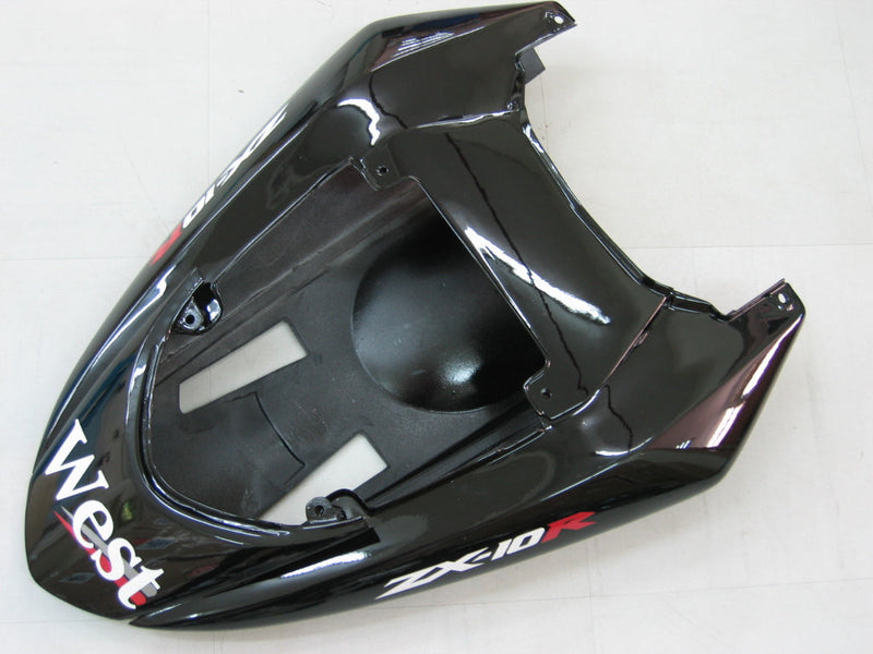 Verkleidungen 2004-2005 Kawasaki ZX 10R Schwarz Weiß West Ninja Racing Generic