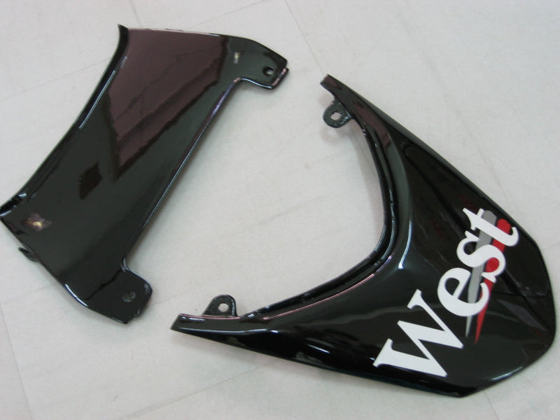 Verkleidungen 2004-2005 Kawasaki ZX 10R Schwarz Weiß West Ninja Generic