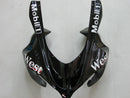 Carenagens 2004-2005 Kawasaki ZX 10R Preto Branco West Ninja Racing Genérico