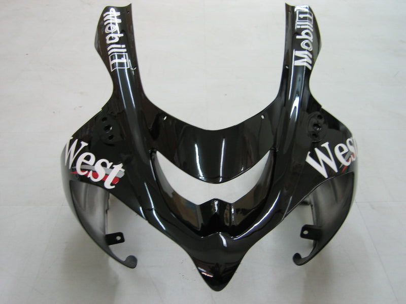 Verkleidungen 2004-2005 Kawasaki ZX 10R Schwarz Weiß West Ninja Racing Generic