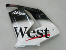 Fairings 2004-2005 Kawasaki ZX 10R Sort Hvid West Ninja Generic