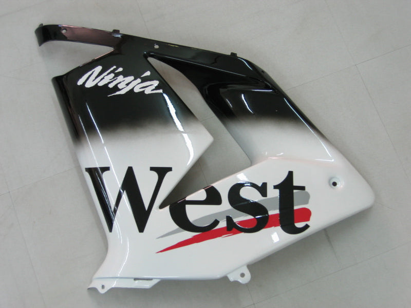 Owiewki 2004-2005 Kawasaki ZX 10R Black White West Ninja Generic