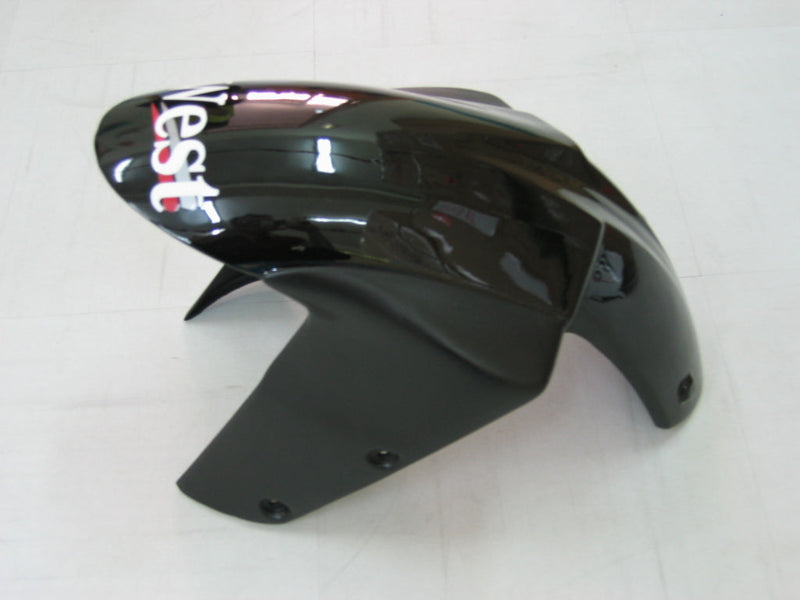 Verkleidungen 2004-2005 Kawasaki ZX 10R Schwarz Weiß West Ninja Generic