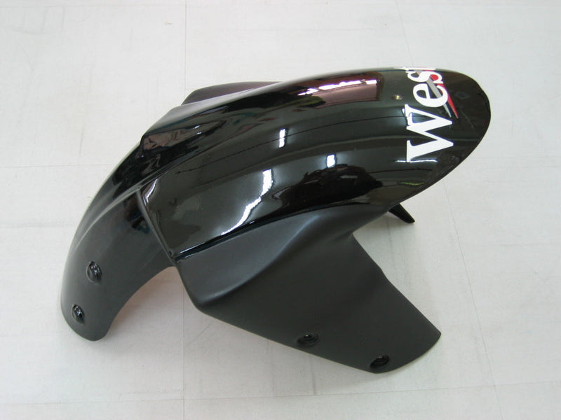 Fairings 2004-2005 Kawasaki ZX 10R Black White West Ninja Generic