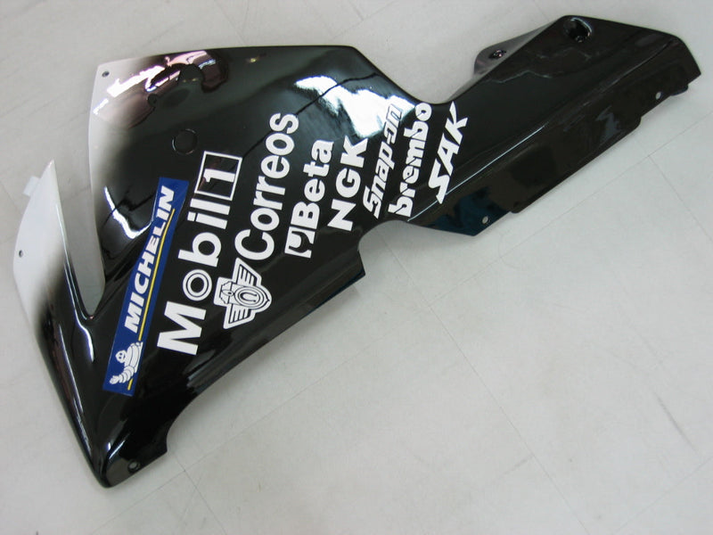 Verkleidungen 2004-2005 Kawasaki ZX 10R Schwarz Weiß West Ninja Generic