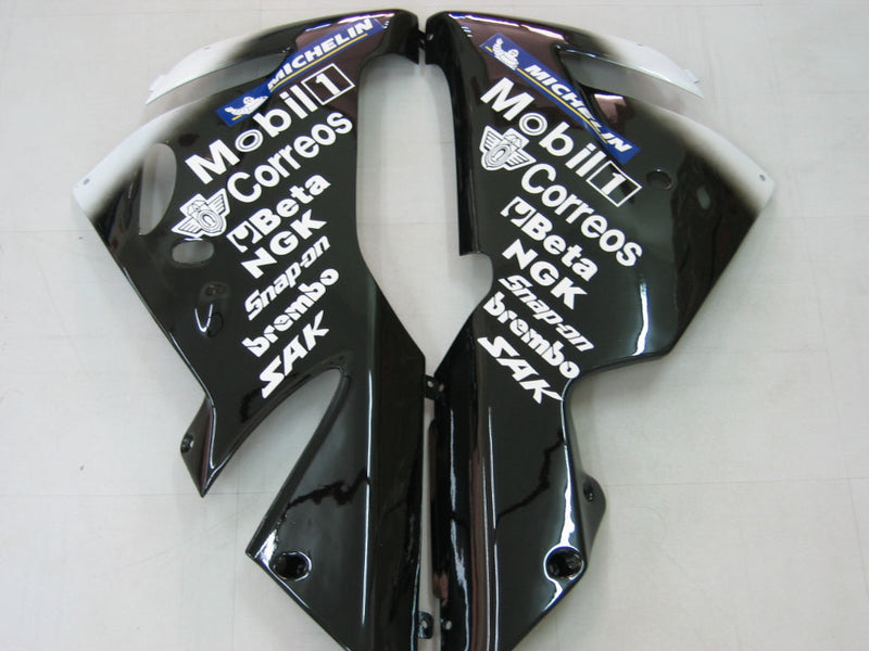 Verkleidungen 2004-2005 Kawasaki ZX 10R Schwarz Weiß West Ninja Racing Generic