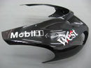 Carenados 2006-2007 Kawasaki ZX 10R Negro Blanco West Racing Genérico