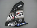 Carenados 2006-2007 Kawasaki ZX 10R Negro Blanco West Racing Genérico