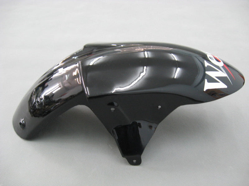 Verkleidungen 2006-2007 Kawasaki ZX 10R Schwarz Weiß West Racing Generic