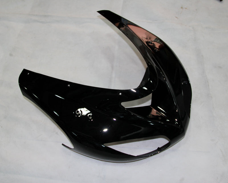 Carenados 2006-2007 Kawasaki ZX 10R Negro Rojo Flame Racing Genérico