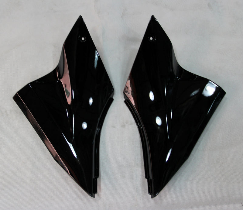 Fairings 2006-2007 Kawasaki ZX 10R Black Red Flame Racing Generic