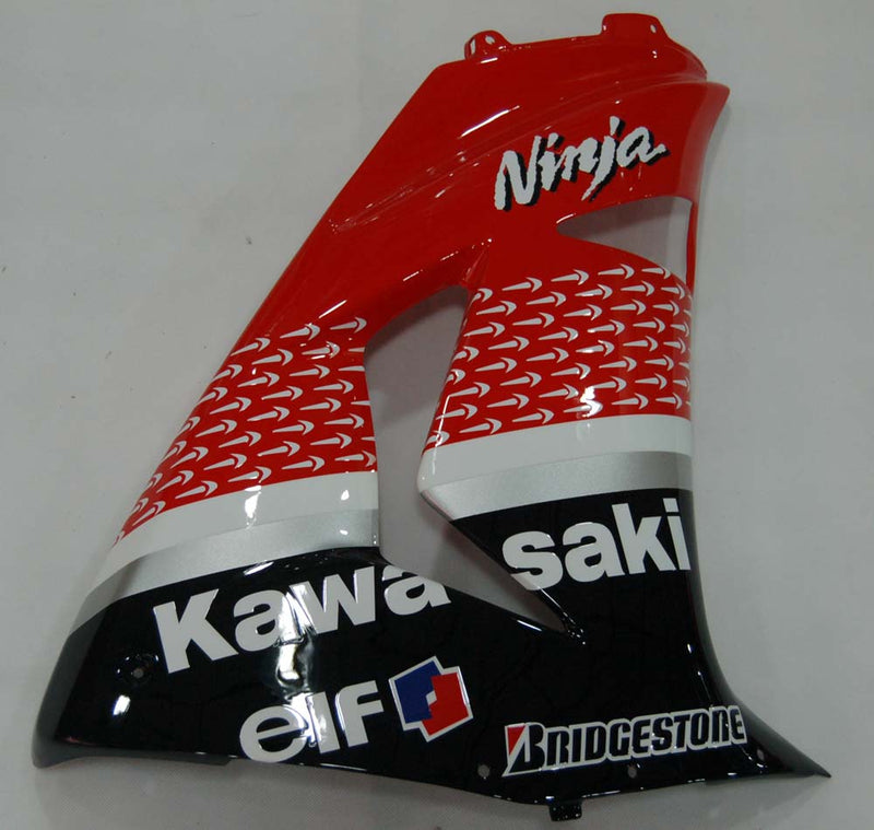 Verkleidungen 2006-2007 Kawasaki ZX 10R Rot Schwarz Nr. 56 Nakano Racing Generic