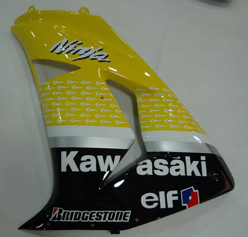 Owiewki 2006-2007 Kawasaki ZX 10R Żółty Czarny Nr 56 Nakano Racing Generic