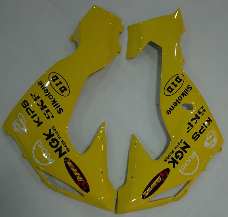 Owiewki 2006-2007 Kawasaki ZX 10R Żółty Czarny Nr 56 Nakano Racing Generic