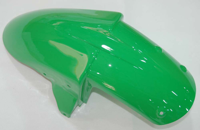 Fairings 2006-2007 Kawasaki ZX 10R Green & White Flame Ninja Generic