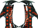 Verkleidungen 2008-2010 Kawasaki ZX10R Schwarz Orange SevenStars Racing Generic