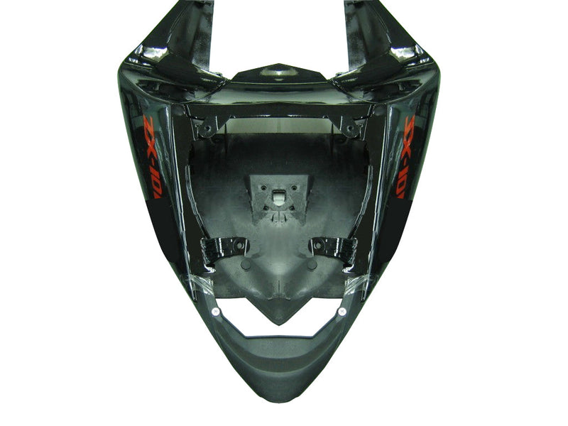 Carenagens 2008-2010 Kawasaki ZX10R Preto Laranja SevenStars Racing Generic