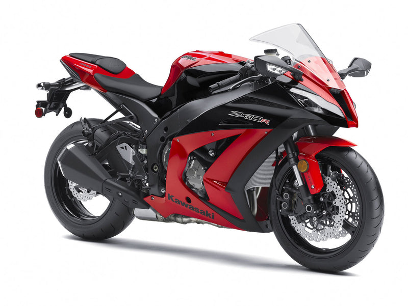 Carenados 2011-2015 Plásticos Kawasaki ZX10R Ninja Rojo Genérico