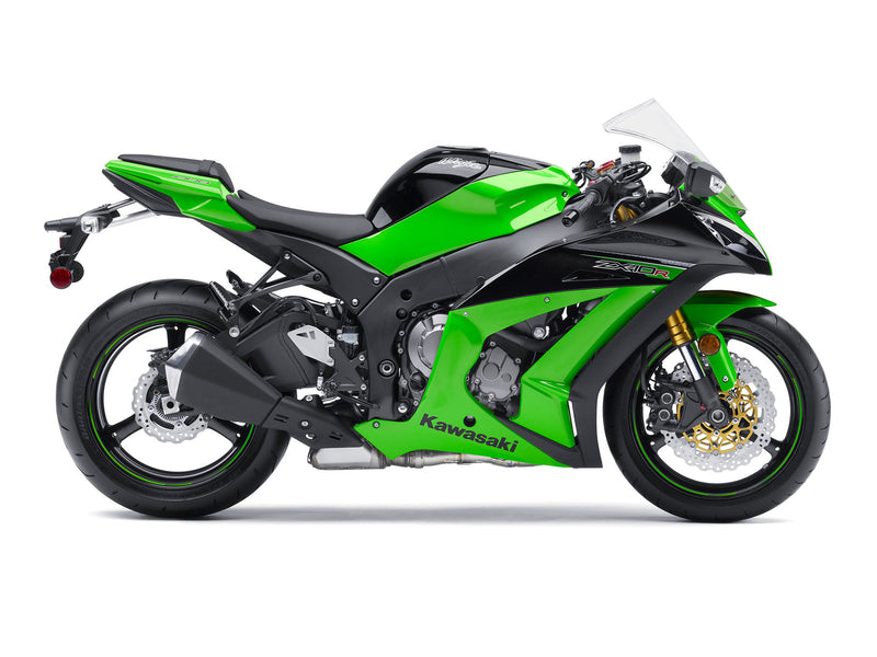 Owiewki 2011-2015 Tworzywa sztuczne Kawasaki ZX10R Ninja Green ZX10R Generic