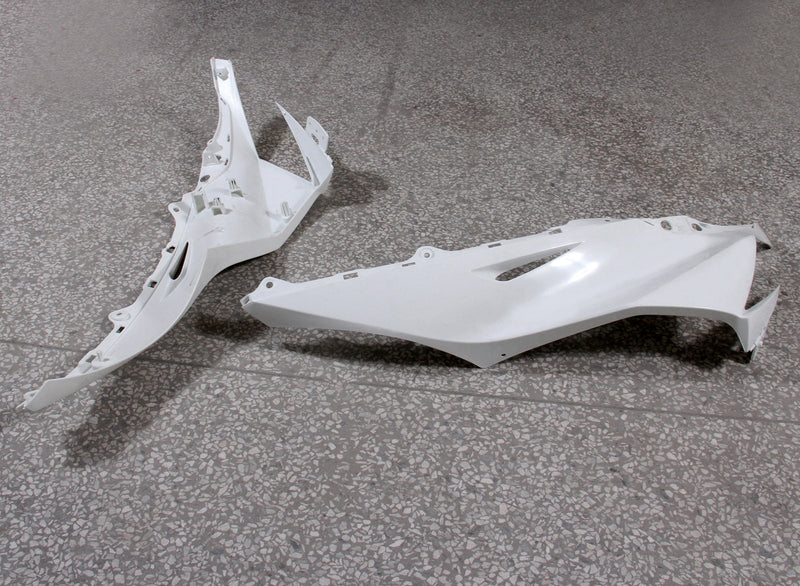 Fairings 2011-2015 Plast Kawasaki ZX10R Ninja White Black ZX10R Racing Generic