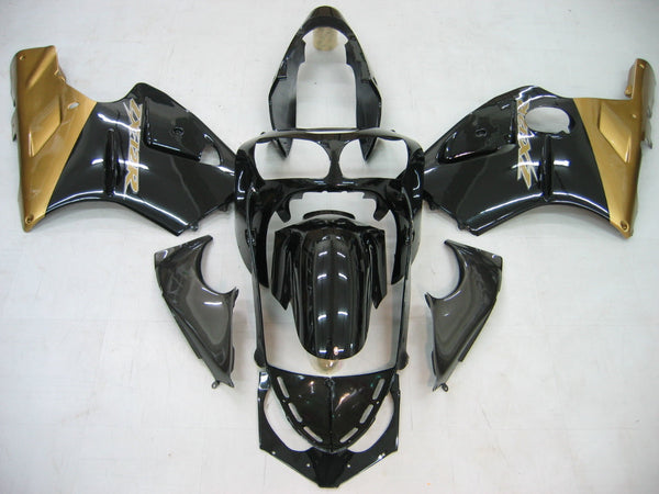 Fairings 2000-2001 Kawasaki ZX12R Black & Gold ZX12R Generic